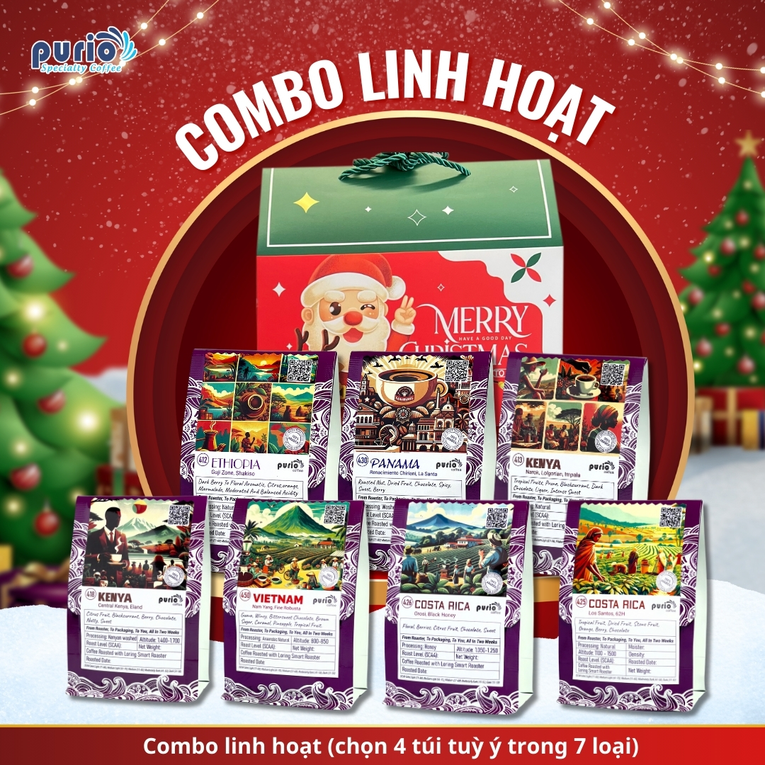 Combo Giáng sinh 2024 - Purio Coffee - Ảnh 3