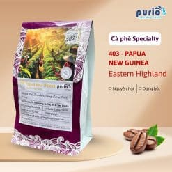(403) Specialty Arabica - Papua New Guinea – Hương Quả Mọng, Socola, Hạnh Nhân – 120g/200g/250g